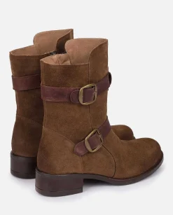 Femmes Yokono Bottines*Botte Plate Mons-003