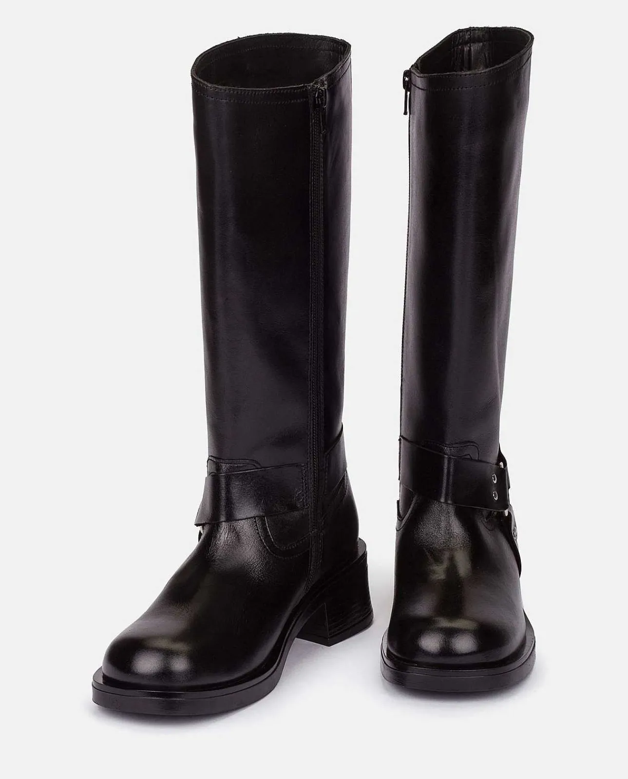 Femmes Yokono Bottes*Botte Plate Spa-004 Noir
