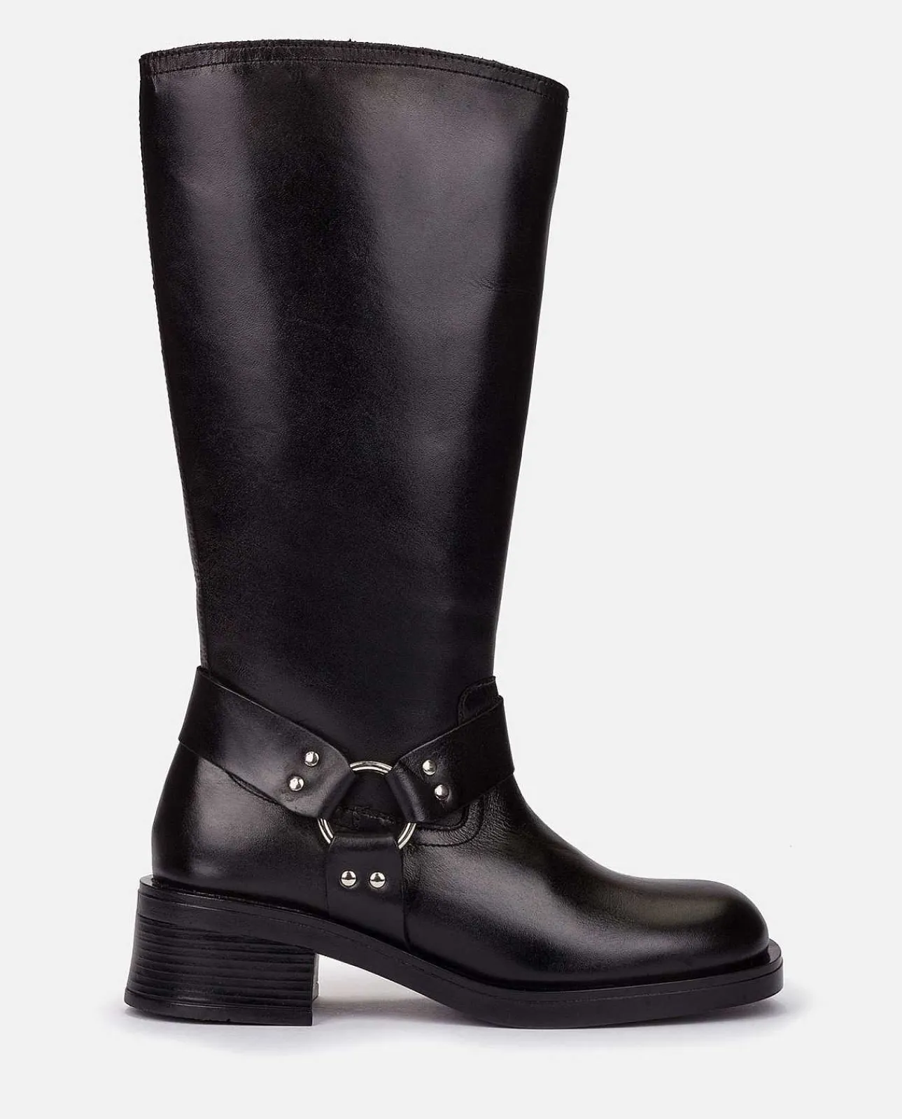 Femmes Yokono Bottes*Botte Plate Spa-004 Noir