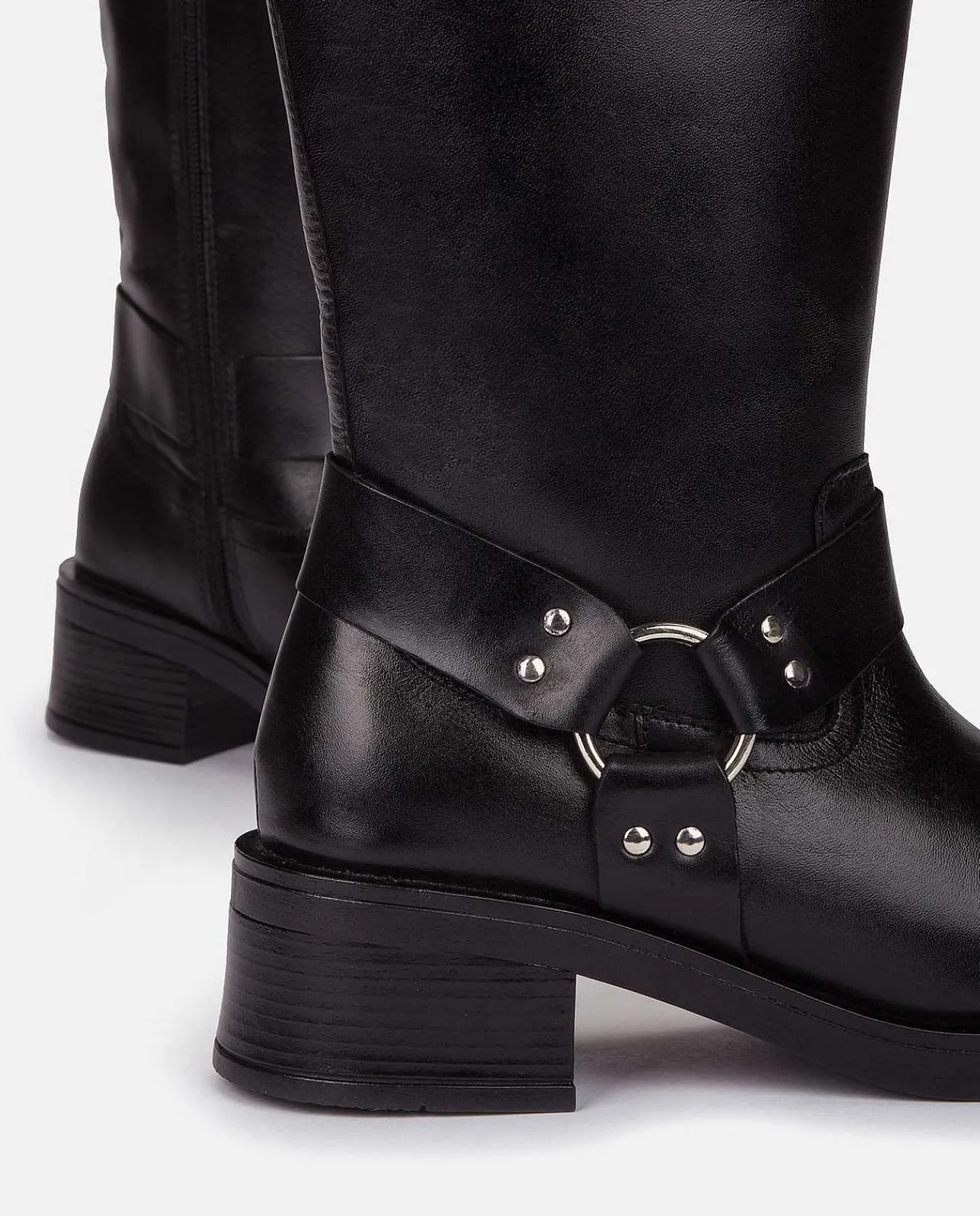 Femmes Yokono Bottes*Botte Plate Spa-004 Noir
