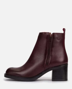 Femmes Yokono Bottines*Bottine A Talon Landas-002 Bordeaux