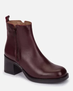 Femmes Yokono Bottines*Bottine A Talon Landas-002 Bordeaux
