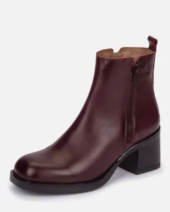 Femmes Yokono Bottines*Bottine A Talon Landas-002 Bordeaux