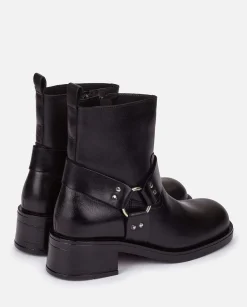 Femmes Yokono Bottines*Bottine Plat Spa-005 Noir