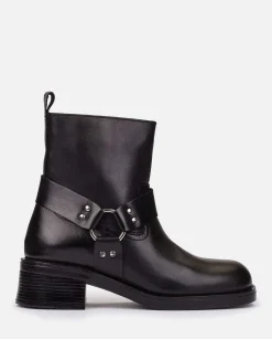Femmes Yokono Bottines*Bottine Plat Spa-005 Noir