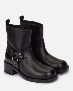 Femmes Yokono Bottines*Bottine Plat Spa-005 Noir