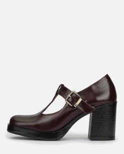 Femmes Yokono Chaussures*Chaussure A Talon Kolin-002 Bordeaux
