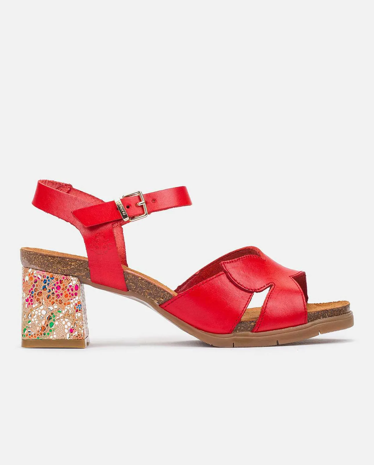 Femmes Yokono Sandales À Talon*Sandale A Talon Haut Zahara-013 Rouge