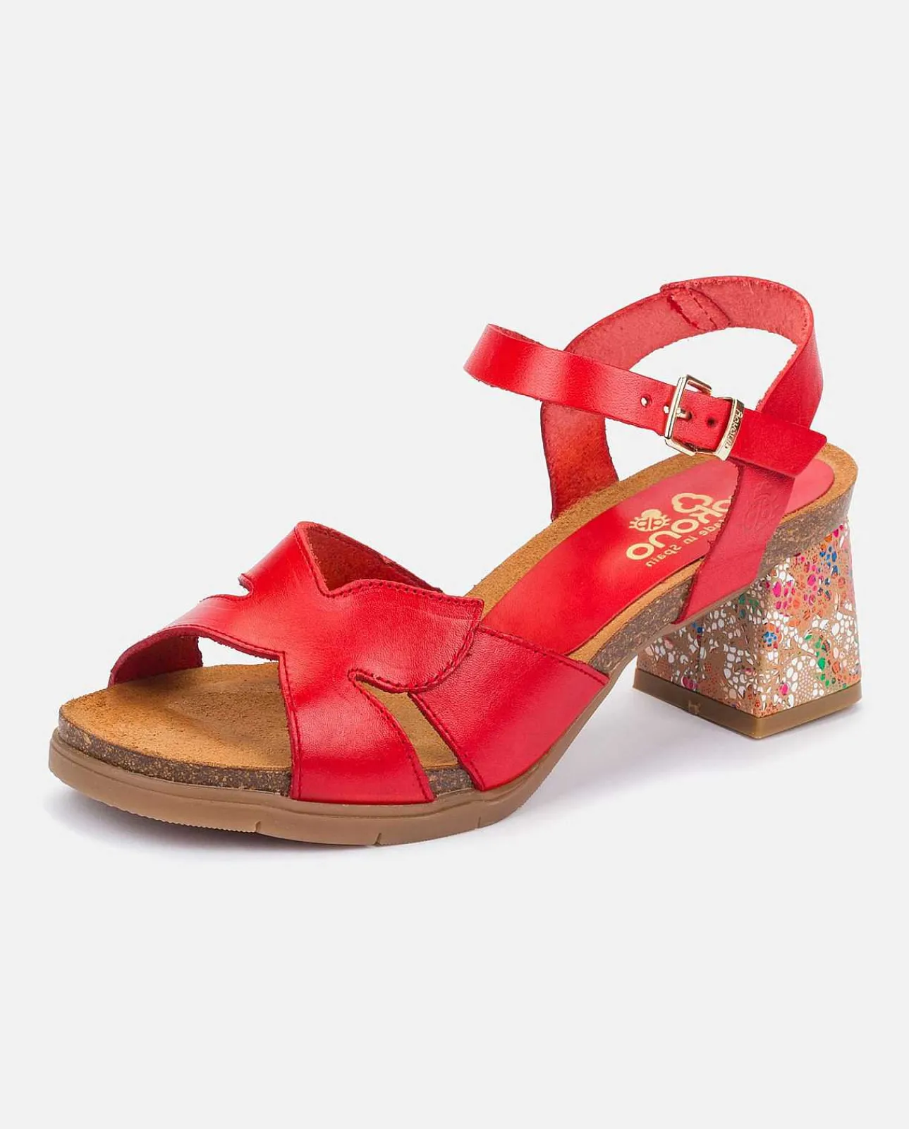 Femmes Yokono Sandales À Talon*Sandale A Talon Haut Zahara-013 Rouge