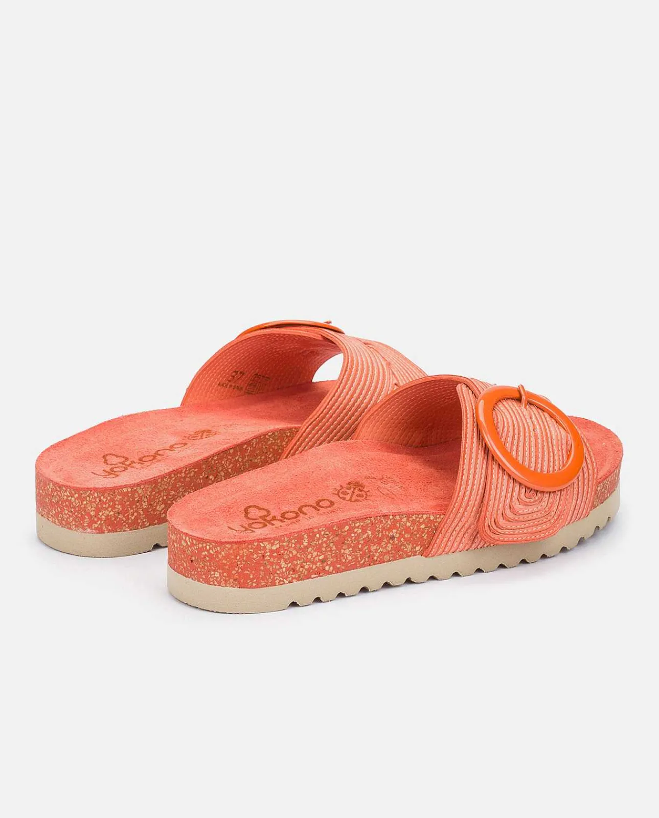 Femmes Yokono Sandales Plates*Sandale Plate Noja-002 Orange