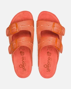 Femmes Yokono Sandales Plates*Sandale Plate Noja-003 Orange