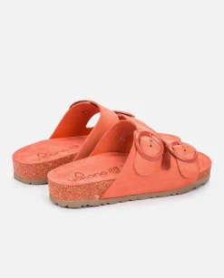 Femmes Yokono Sandales Plates*Sandale Plate Rolan-700 Corail